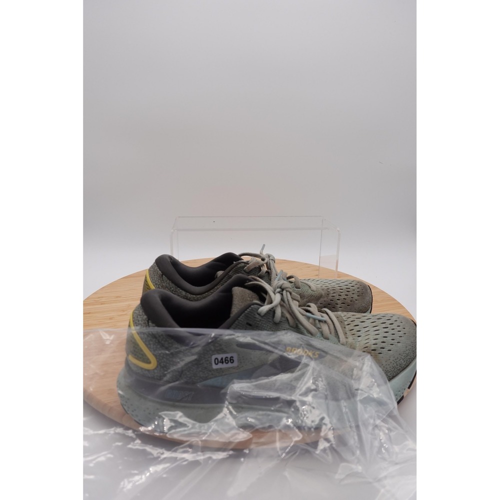 Brooks Ghost Shoes Mens Size 9.5 43 Gray Mesh Running Sneakers 1104181D432 - Picture 8 of 8